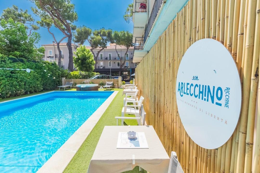 Hotel Arlecchino Riccione Eksteriør billede